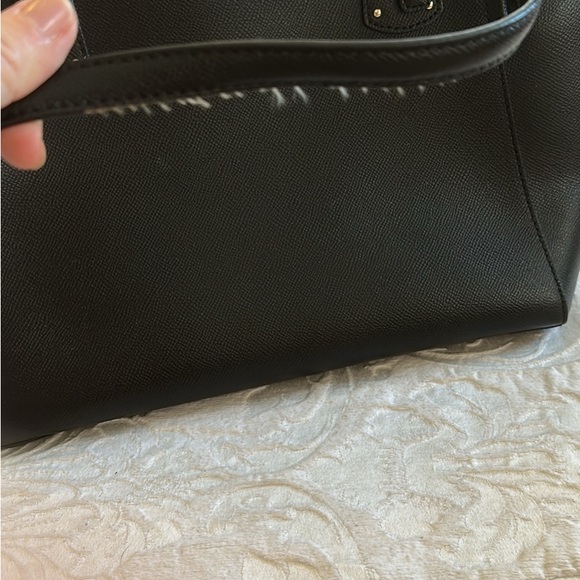 Michael Kors Black Leather Tote - Picture 3 of 3
